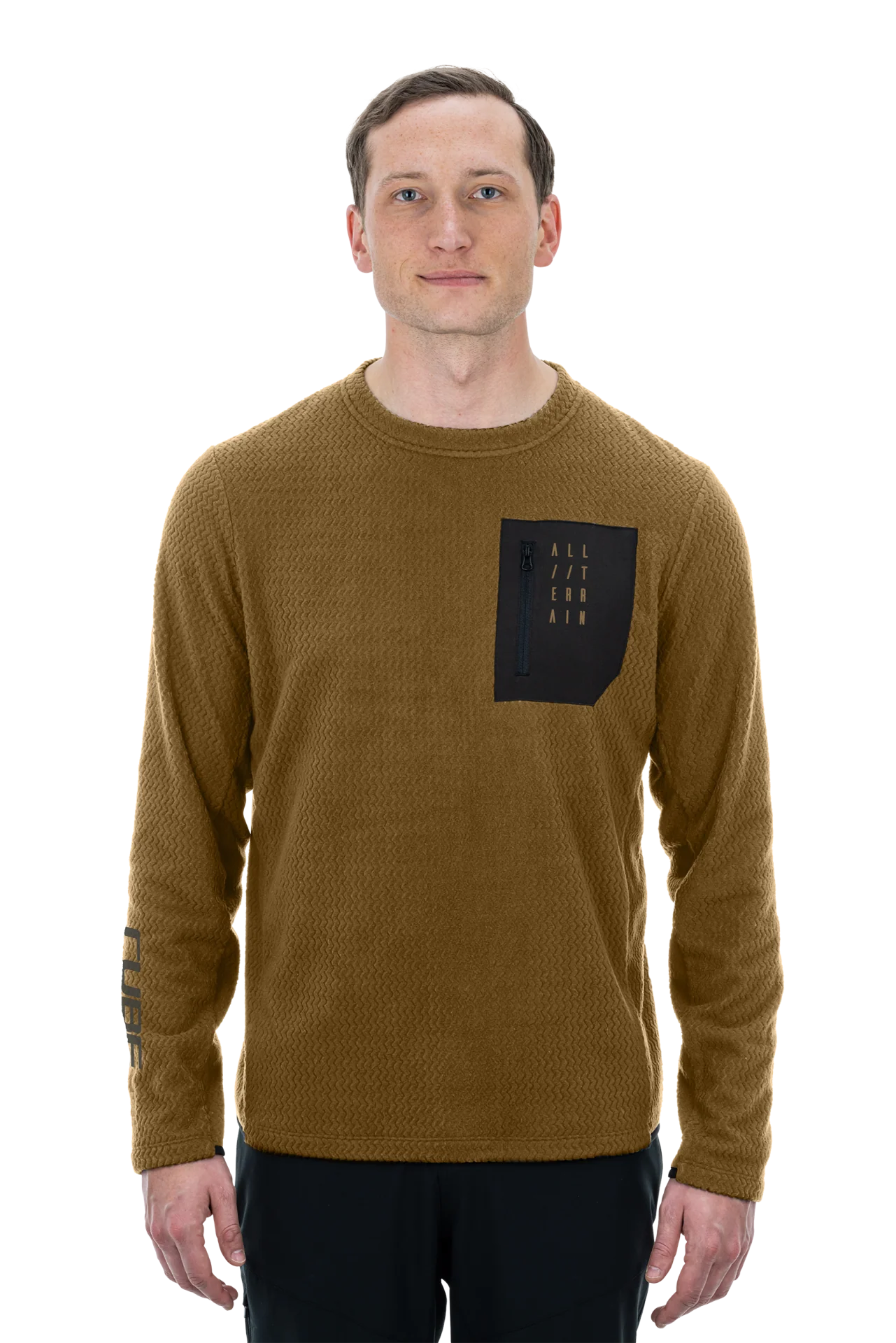 CUBE ATX Fleece Trikot langarm brown - Image 2