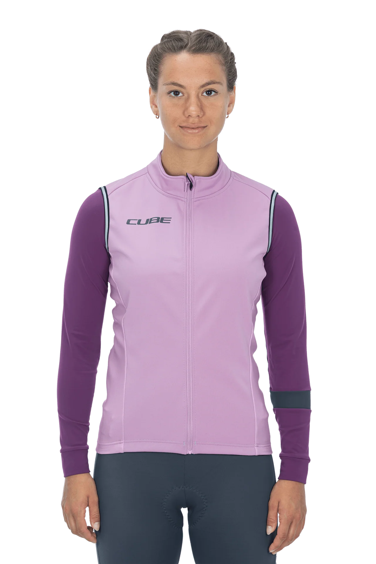 CUBE BLACKLINE WS Softshellweste violet - Image 2